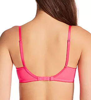 Superboost Lace Padded Plunge Bra Diva Pink 30D