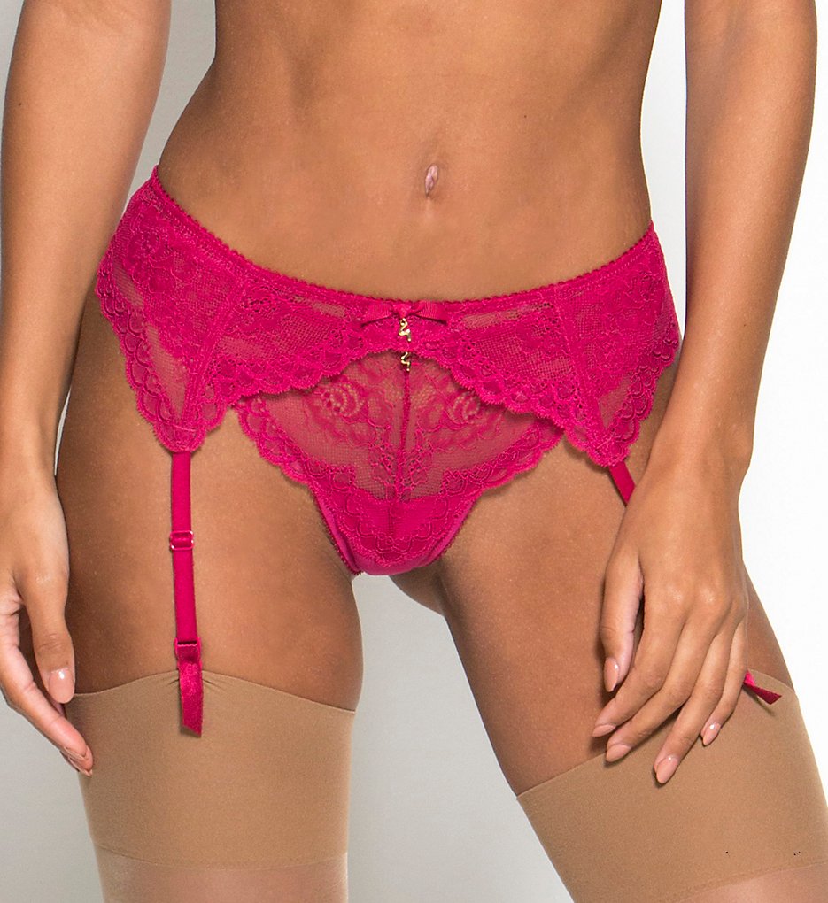 Gossard : Gossard 7712 Superboost Lace Suspender Garter Belt (Vivacious S)
