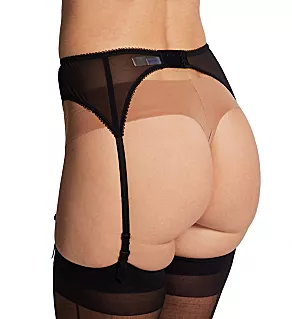 Superboost Lace Suspender Garter Belt Black M