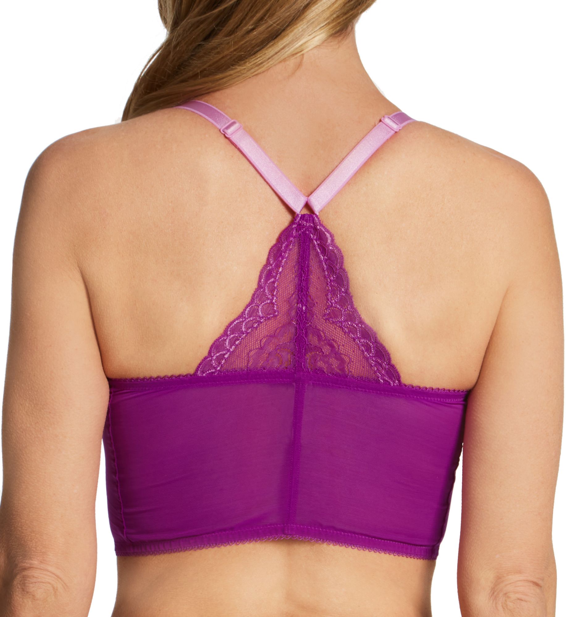 Gossard Superboost Lace Deep V Underwire Bralette Orchid 30DD  - Image 2