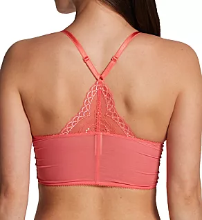 Superboost Lace Deep V Underwire Bralette Sugar Coral 30E