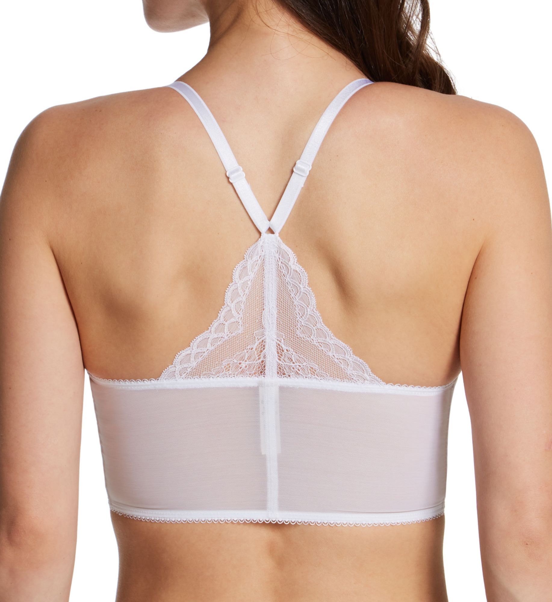 Gossard Superboost Lace Deep V Underwire Bralette White 36B  - Image 2