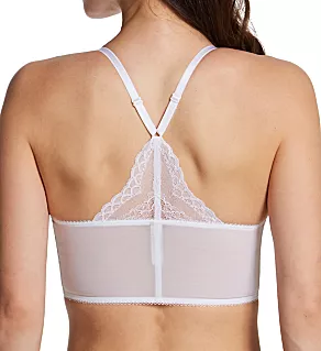 Superboost Lace Deep V Underwire Bralette White 32C