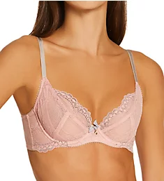 Superboost Lace Non-Padded Plunge Bra Ballet Pink/Silver 30D