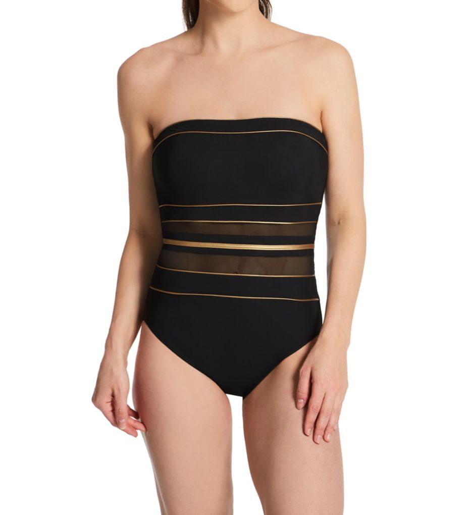 Gottex Golden Blossom Swimsuit - Luxury Swimwear