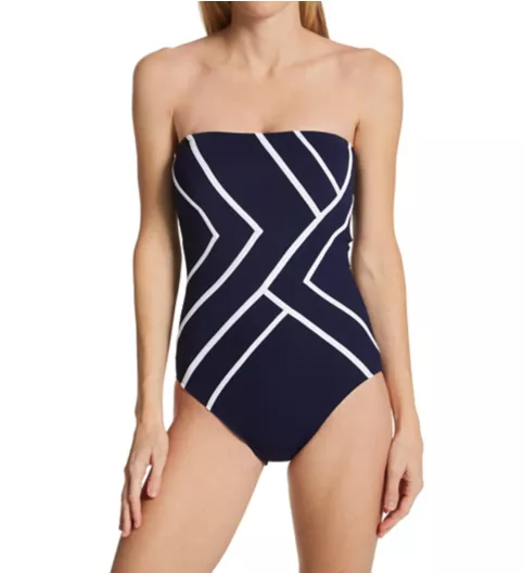 Gottex Mirage Bandeau One Piece Swimsuit MM070