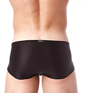 Voyeur Hyperstretch Microfiber Low Rise Trunk BLK L