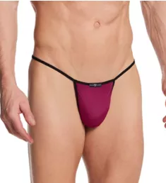 Voyeur Hyperstretch Microfiber Low Rise G-String MAGENT S