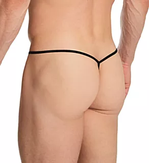 Voyeur Hyperstretch Microfiber Low Rise G-String OLIVVE M