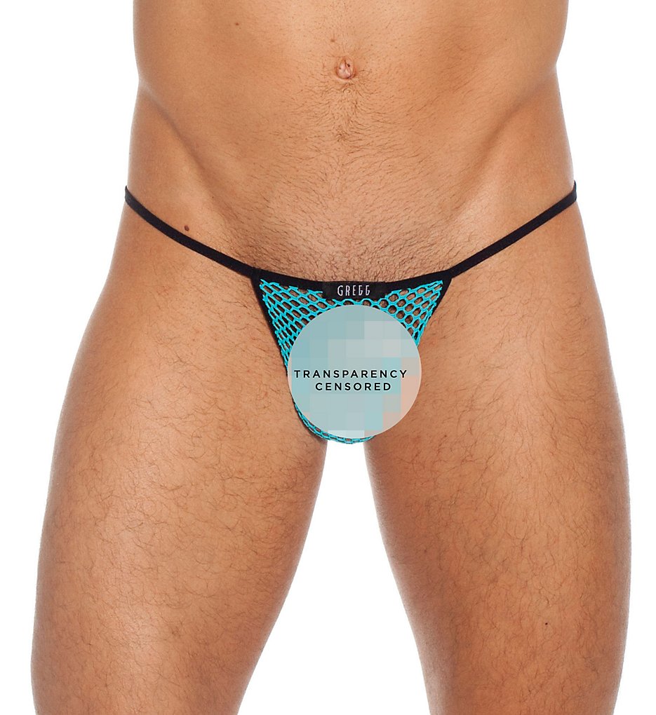 Gregg Homme 110214 Beyond Doubt G-String (Aqua)