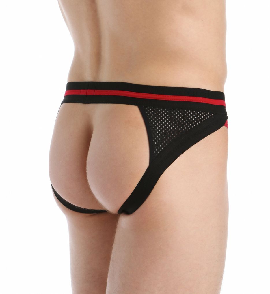 Undo Jockstrap with Detachable Leather Pouch