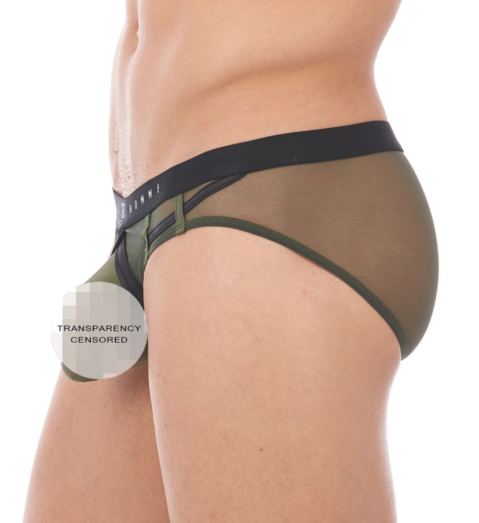  Gregg Homme Men's Erupt Enhancing Ring Mesh Thong 140004 S  Black: Clothing, Shoes & Jewelry