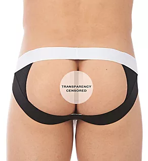 Erupt Enhancing Ring Mesh Jock WHT M