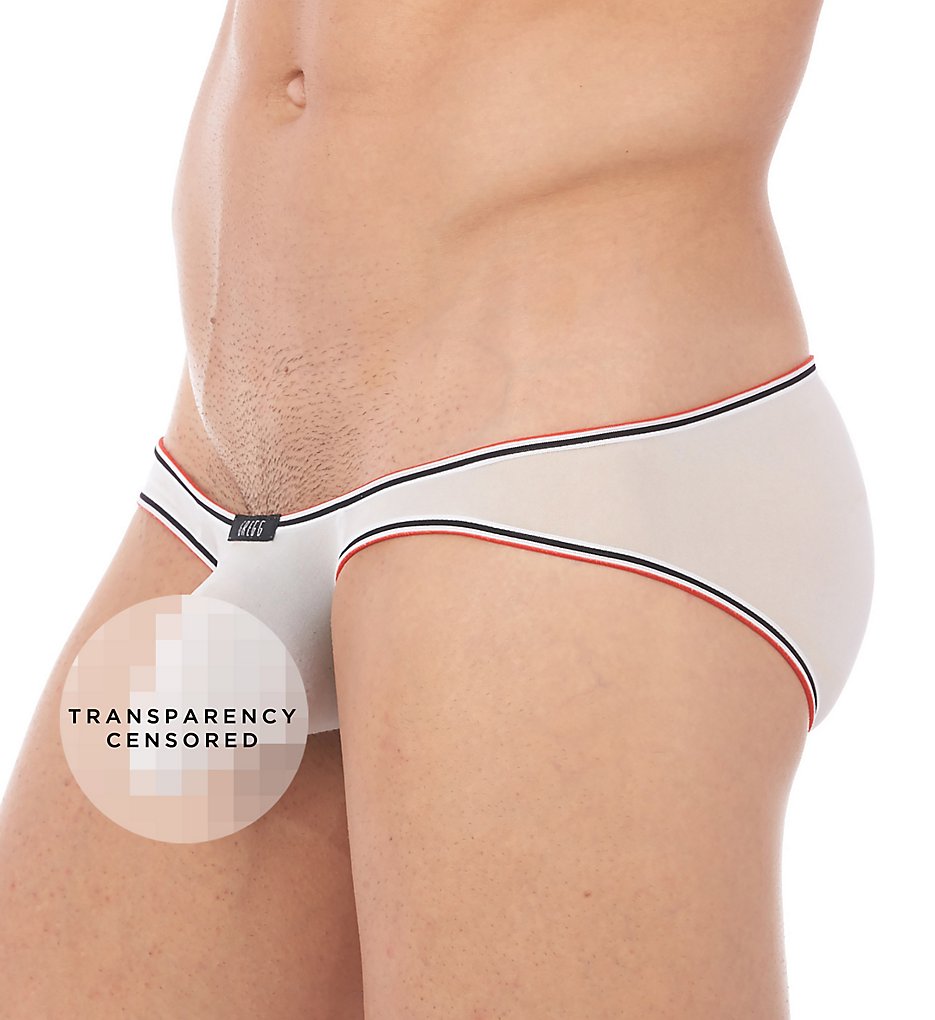 Gregg Homme 140203 Touch Hyperstretch Sheer Low Rise Briefs (White)