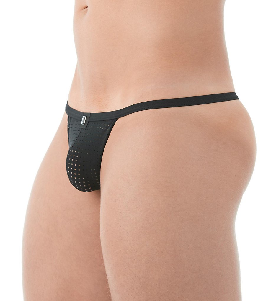 Gregg Homme 142614 Drive Breathable Performance G-String (Black)