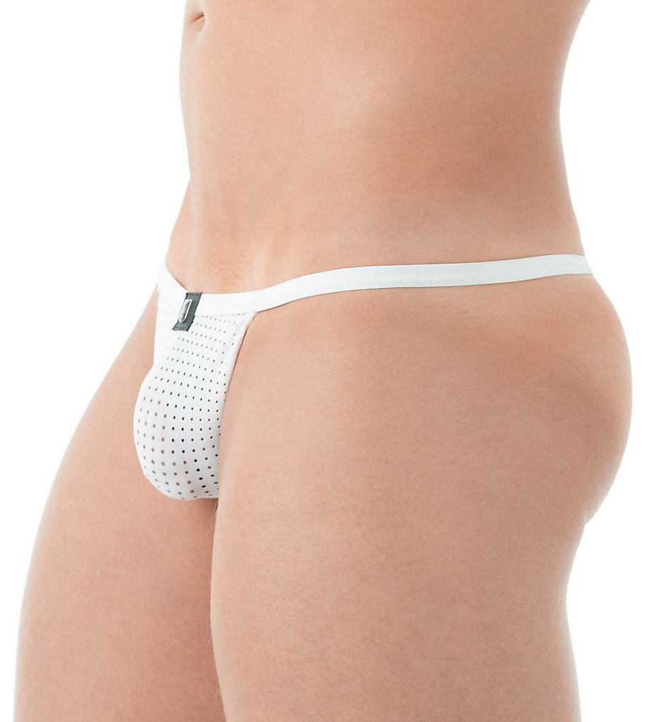 Gregg Homme 142614 Drive Breathable Performance G-String (White)