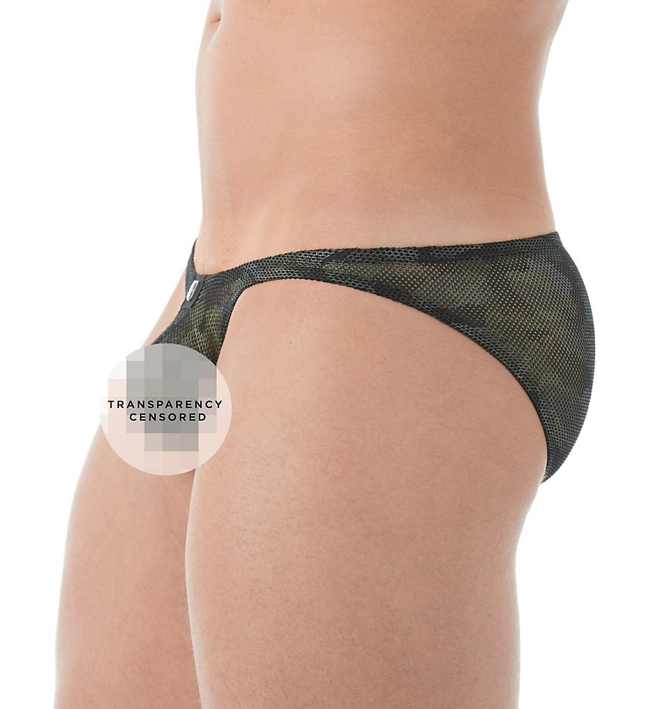 Gregg Homme 143003 Camo Breathable Mesh Bikini Briefs (Camo)