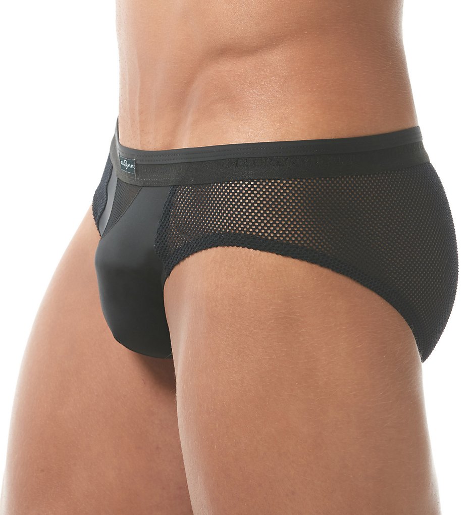Gregg Homme 150503 Vigor Italian Mesh Enhancing Briefs (Black)