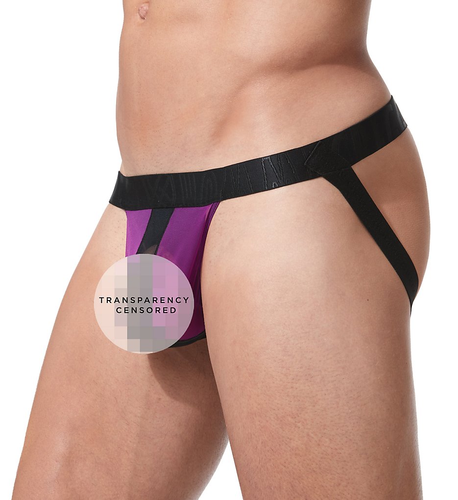 Gregg Homme 152134 Temptation See Through Italian Mesh Jock (Magenta)