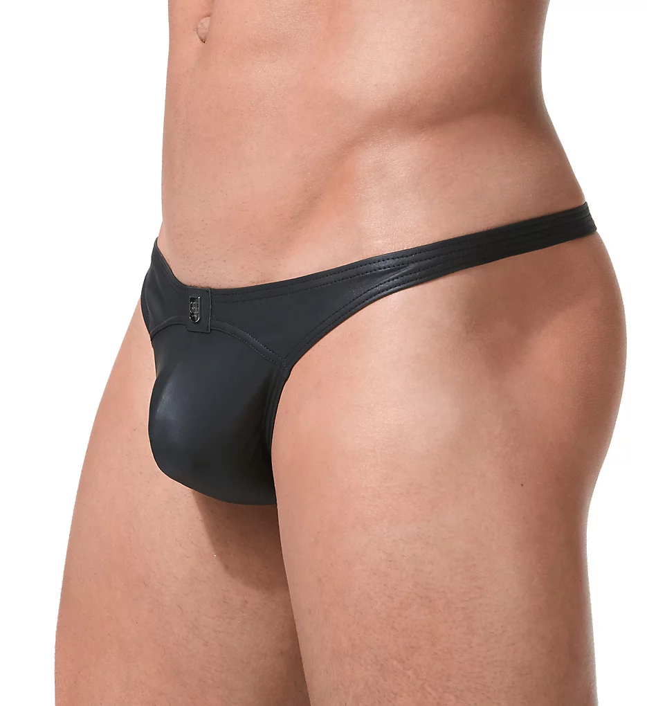 Crave Faux Leather Thong