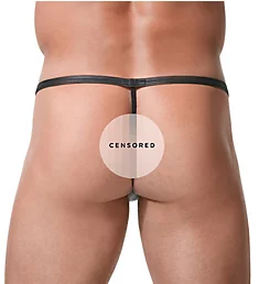 Crave Faux Leather G-String