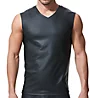 Gregg Homme Crave Faux Leather Muscle Shirt 152622 - Image 1
