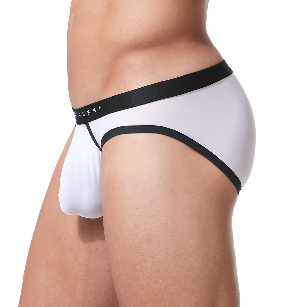 Gregg Homme 152703 Room-Max Large Pouch Briefs (White)