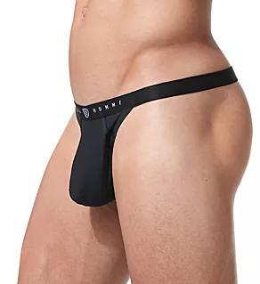Room-Max Large Pouch Thong BLK L
