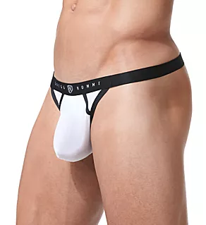 Room-Max Large Pouch Thong WHT XL
