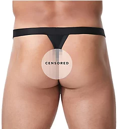 Room-Max Large Pouch Thong BLK S