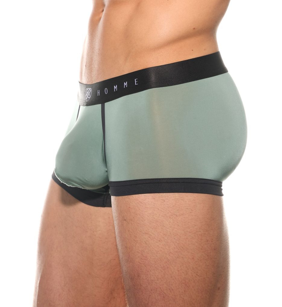 Gregg Homme Boxer Room-Max Hyper Stretch Trunk Black 152705 44