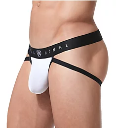 Room-Max Large Pouch Jock WHT S