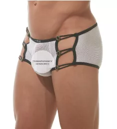 Conquistador Italian Mesh Trunk White M