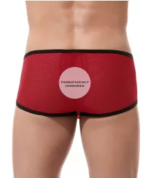 Conquistador Italian Mesh Trunk Red M