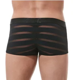 Encore Plus See Through Stripe Trunk Black M