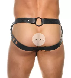 Leather Jockilt BLK S