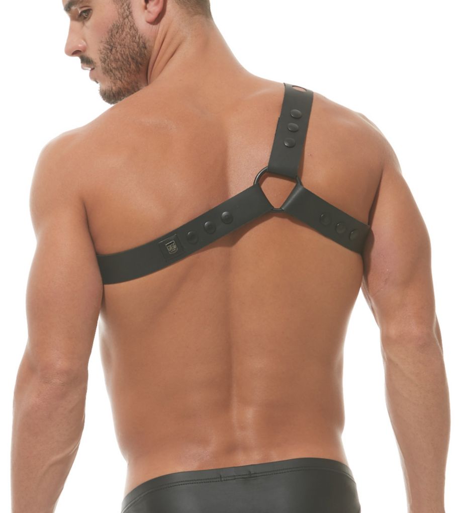 Charnel Leather Chest Harness-bs