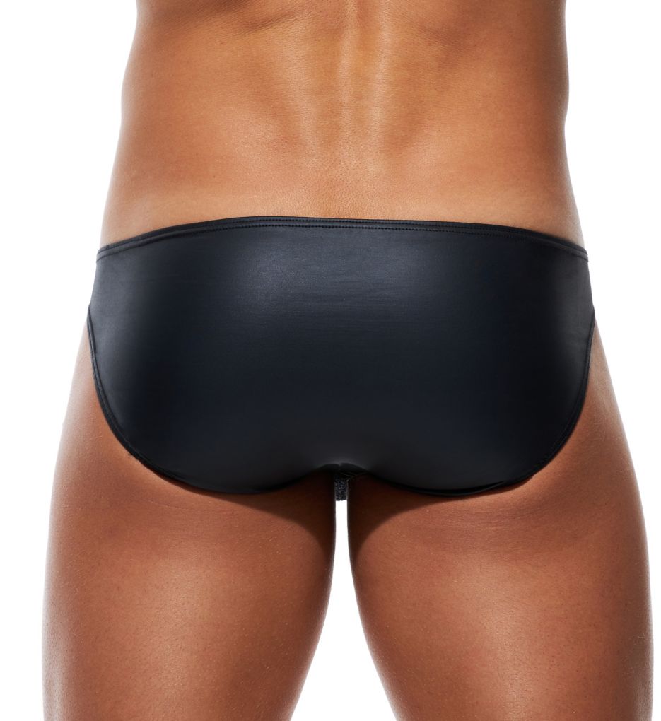DMNT Faux Leather Brief