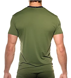 Yoga Breathable V-Neck T-Shirt OLIVVE S