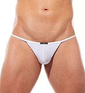 Yoga Breathable String Thong WHT L