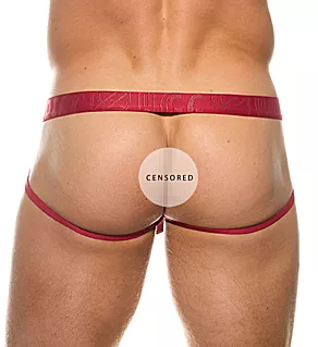 Yoga Breathable Jockstrap BURG L