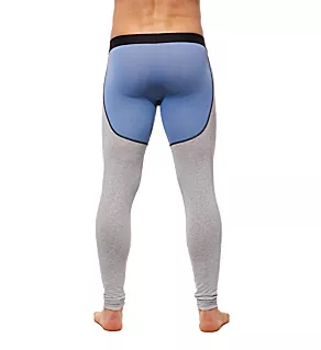 Room-Max Gym Micromodal Blend Legging Blue XL