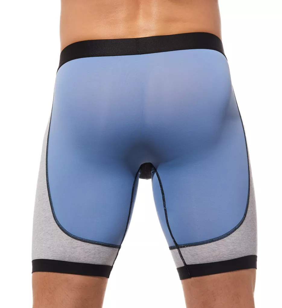 Room-Max Gym Long Leg Enhancing Boxer Brief Blue M