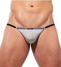 BREEZ-Y Micro-Modal Adjustable G-String GRY O/S