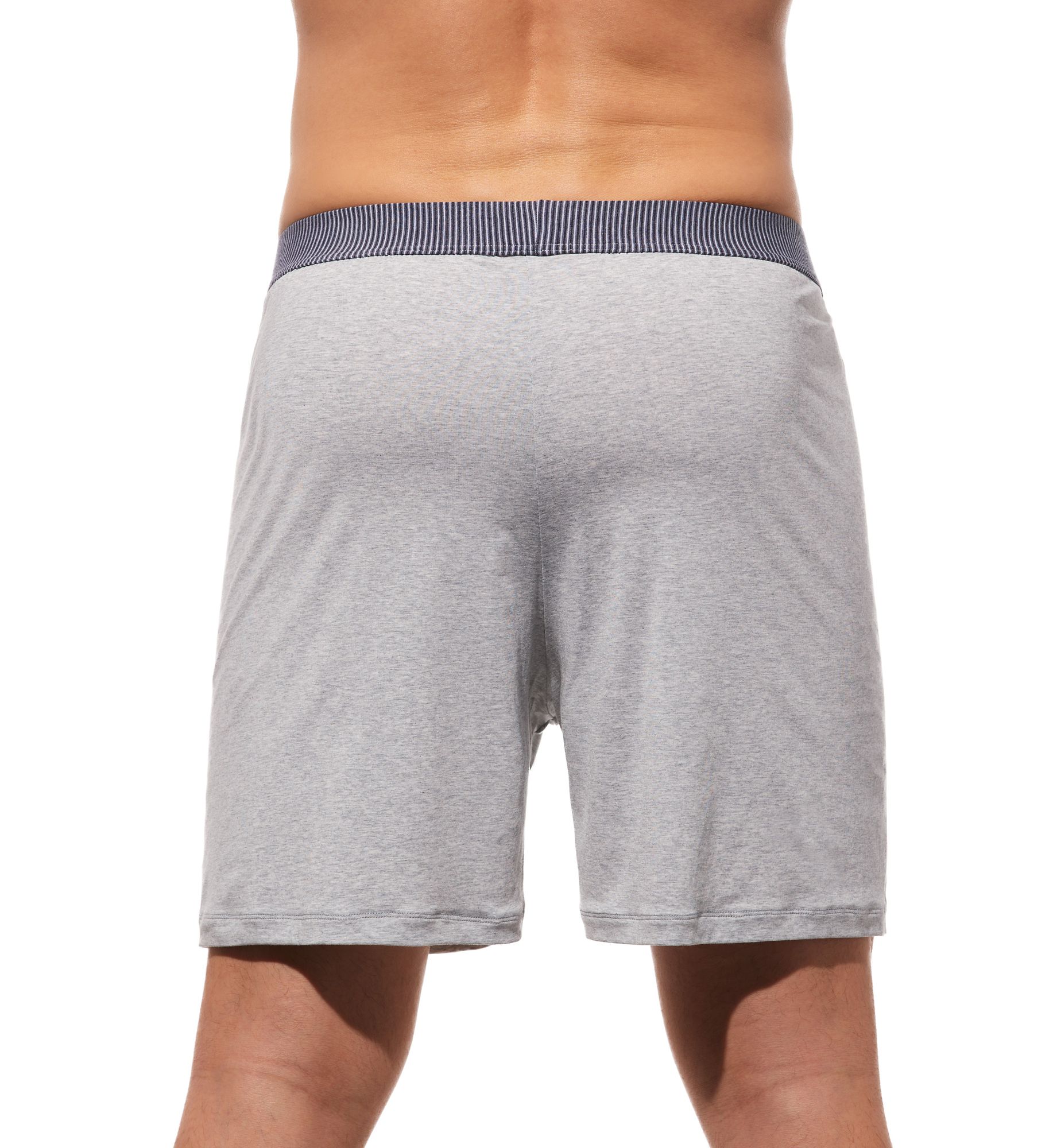 Gregg Homme BREEZ-Y Micro-Modal Stretch Loose Lounge Short GRY L  - Image 2