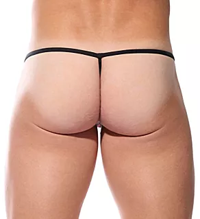 Outline Sheer G-String Red S