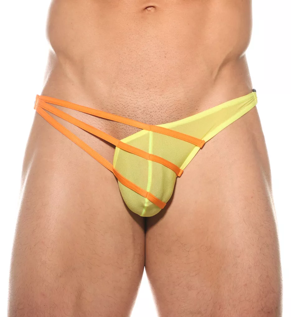 Slingshot Brief with Detachable Buckle YYELLW M