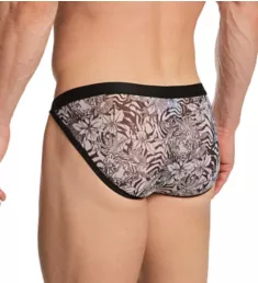 Wildcard Semi-See Through Brief BLAACK L