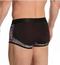 Wildcard Semi-See Through Boxer Trunk BLAACK S