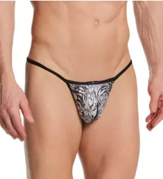 Wildcard Semi-See Through G-String BLAACK L